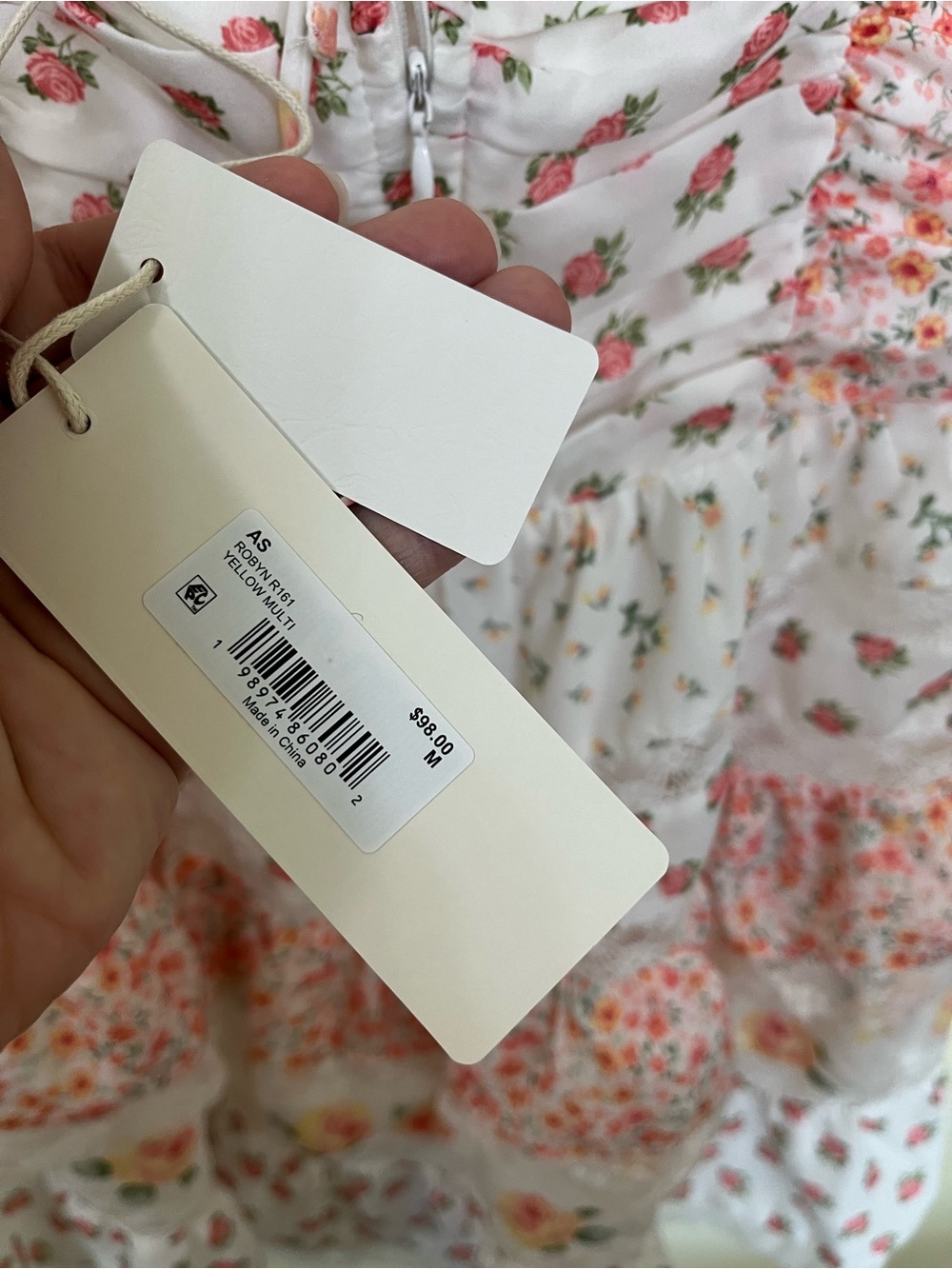 NEW Altar’d State Adley Mixed-Print Mini Dress Size S & M Available NWT - Picture 13 of 16